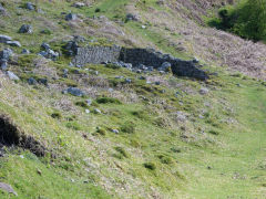 
Building below the tramroad, Garnddyrys Forge, May 2012